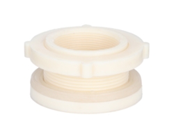 Adaptador De Mamparo De Abs Para Pecera De Acuario De 2 Pulgadas