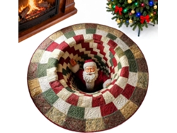 Felpudo Navideño | Alfombra Antideslizante Para Cocina, Efecto 3d, Para Uso Exterior, Entrada, Patio, Terraza