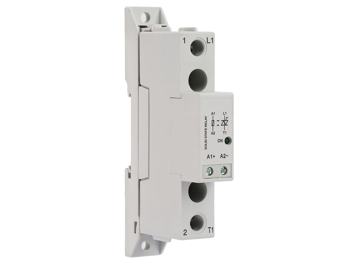 Módulo Ssr De 10a Smt4810k Relé De Estado Sólido Monofásico Con Rail De Montaje Control Dc-ac