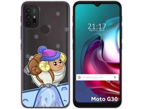 Carcasa Motorola Moto G10 / G30 TUMUNDOSMARTPHONE Cabra Multicolor