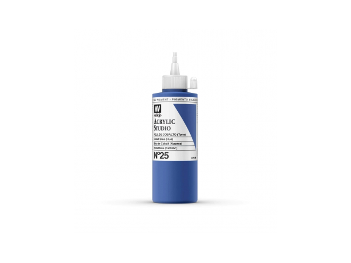 Pintura Acrilica Vallejo Studio 200 Ml (25 Azul Cobalto (Tono))