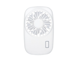 Mini ventilador de mano potente, pequeño, personal, portátil, de velocidad ajustable, recargable por USB, para pestañas, para niños y niñas USHION