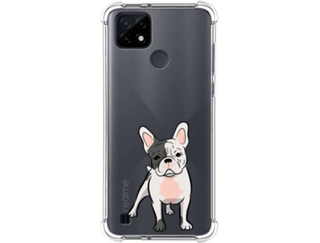 Carcasa Realme C21 TUMUNDOSMARTPHONE Dibujos Antigolpes Perros 06 Multicolor