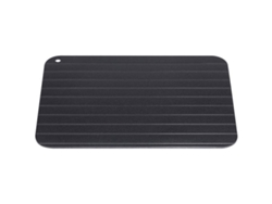 MEOIRUERY Bandeja de descongelación apta para lavavajillas, placa de conductividad térmica para una descongelación natural y segura en la cocina, tabla de desco