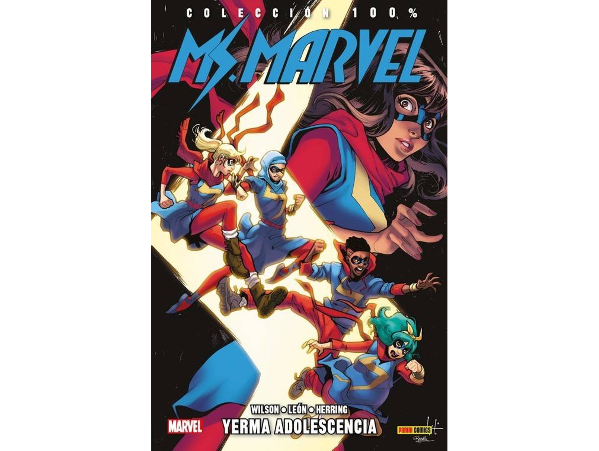 Libro Ms. Marvel 08 Yerma Adolescencia de G Willow Wilson e Nico Leon (Español)