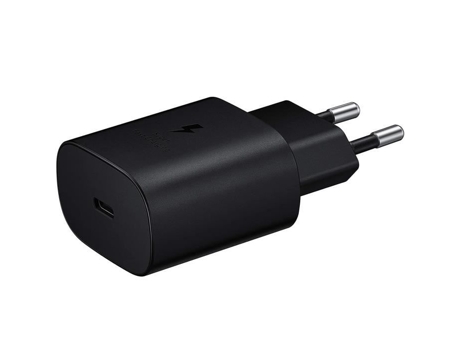 Cargador Adaptador CA Original Ep-Ta800Ebe para Samsung Galaxy Note 10 con Cable de Carga Tipo C 1 Metro Negro