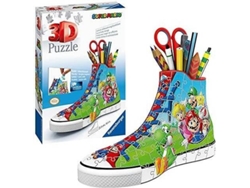 Puzzle RAVENSBURGUER Portalapices Zapatilla Mario (Edad Minima: 8 años - 108 piezas)