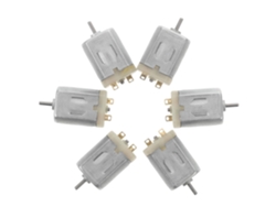 Motor Para Tren De Juguete Miniatura De Cc De 6 Piezas