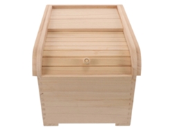 Recipiente Para Almacenamiento De Arroz Caja De Arroz De Madera Recipiente Multiuso Para Almacenamiento De Alimentos Webake