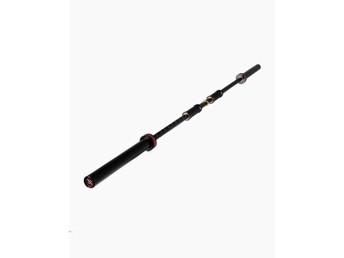 Barra Olímpica Ergonómica 20Kg Squeeze Bar BOOMFIT