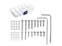 Kit De Montaje De Cápsula Para Tocadiscos, Tornillos Y Tuercas De Acero Inoxidable, Compacto.