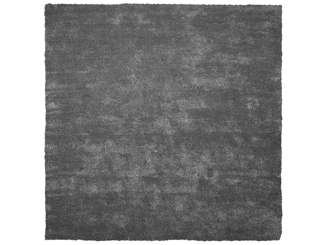 Alfombra BELIANI Demre de Poliéster Gris 200x200