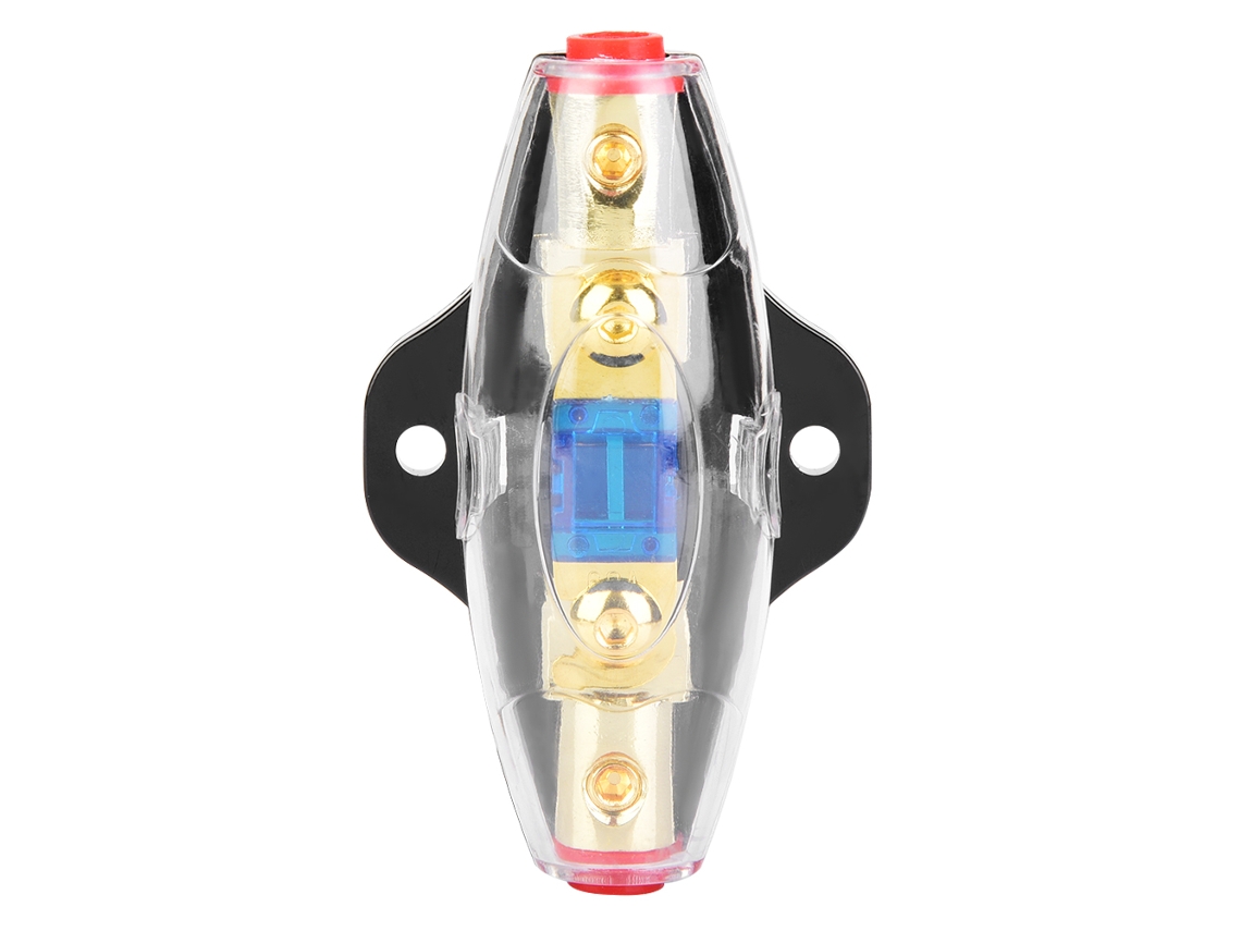 Bloque De Distribución De Fusibles, 1 Entrada, 1 Salida, Audio Para Automóvil, Calibre 4/6/8, 12 V