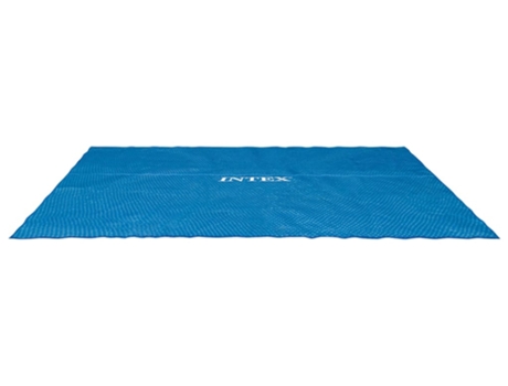 Intex Cubierta de piscina solar de polietileno azul 716x346 cm