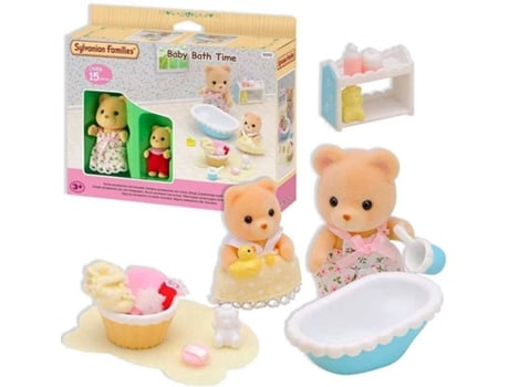 Muñeco SYLVANIAN La Hora Del Baño Para El Bebe (Edad Mínima Recomendada: 3años)