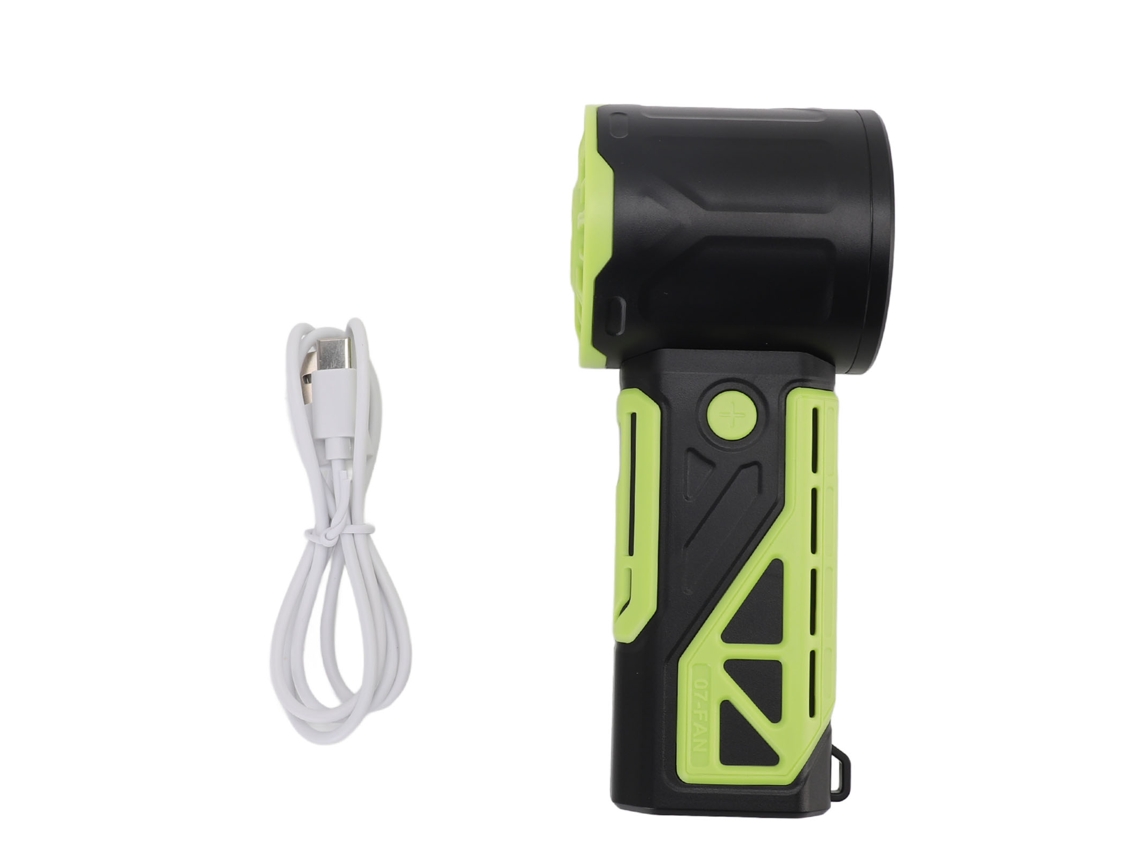 Ventilador Turbo Portátil De 9 W Y 100 Velocidades, Recargable Por Usb, Con Batería De 4000 Mah, Ideal Para Viajes Y Uso En Exteriores.