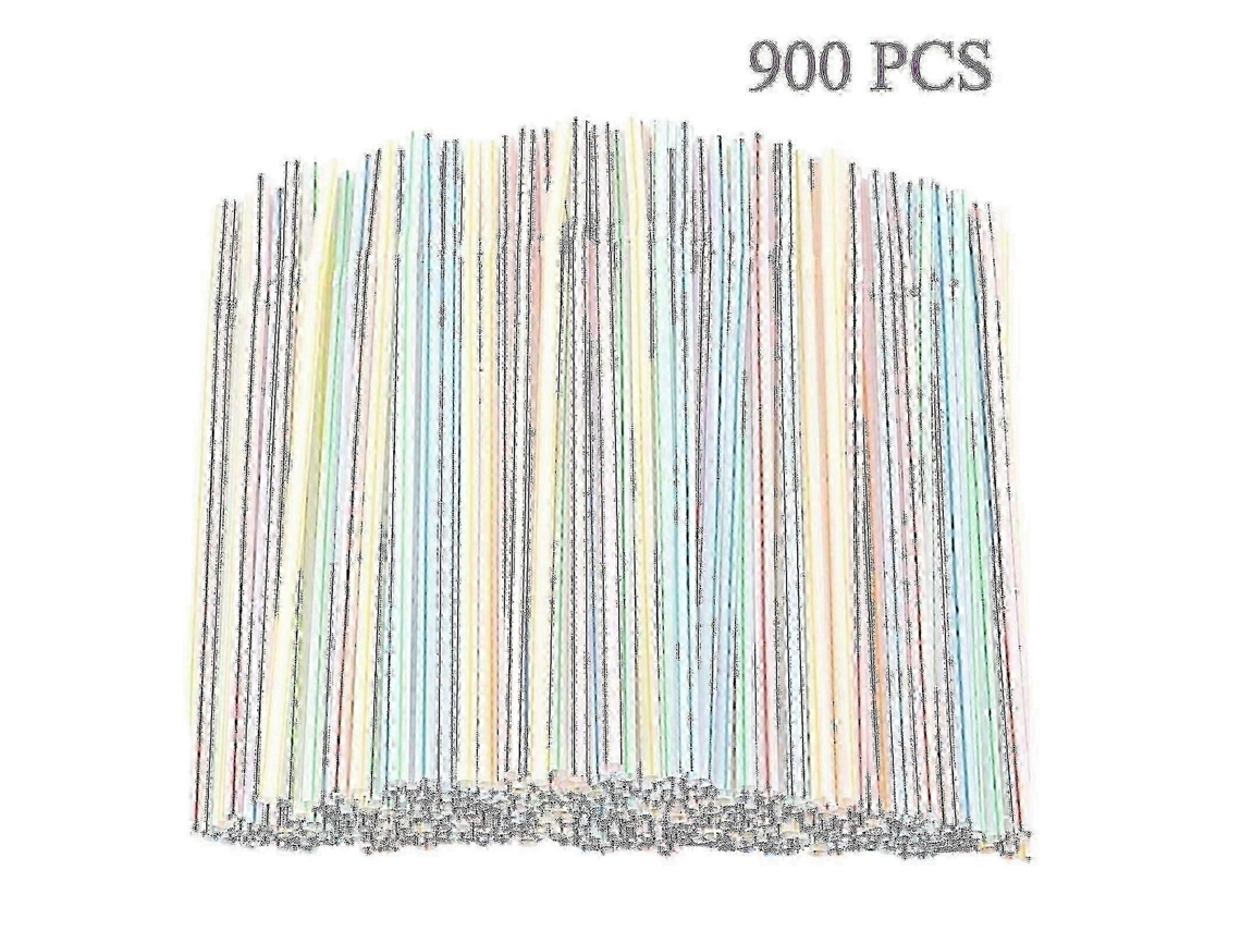 900 pajitas de plástico para fiestas, bares, licorerías y el hogar Rosewell