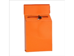 Buzón de correos naranja