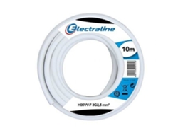 Cable Doméstico H05vv F Blanco 2,5mm² 10m Electraline 20607085j