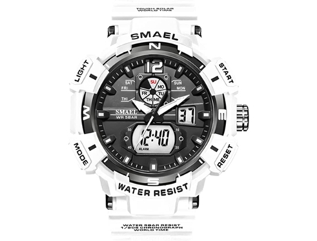 VEANXIN Relojes digitales para hombre Reloj de pulsera multifuncional resistente al agua-oro rosa