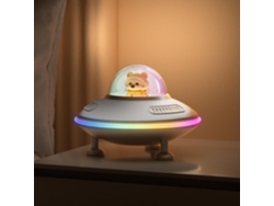 Altavoz Bluetooth 5.4 Plata Astronauta Con Luz, Inalámbrico, Decoración Dormitorio Adolescente, Regalo Kawaii/navidad