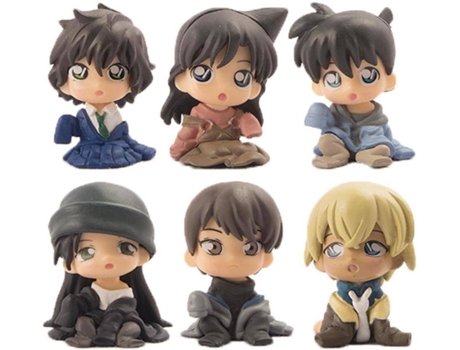Set de Figuras OEM Conan: Jimmy Kudo (6 unidades - 4 cm)