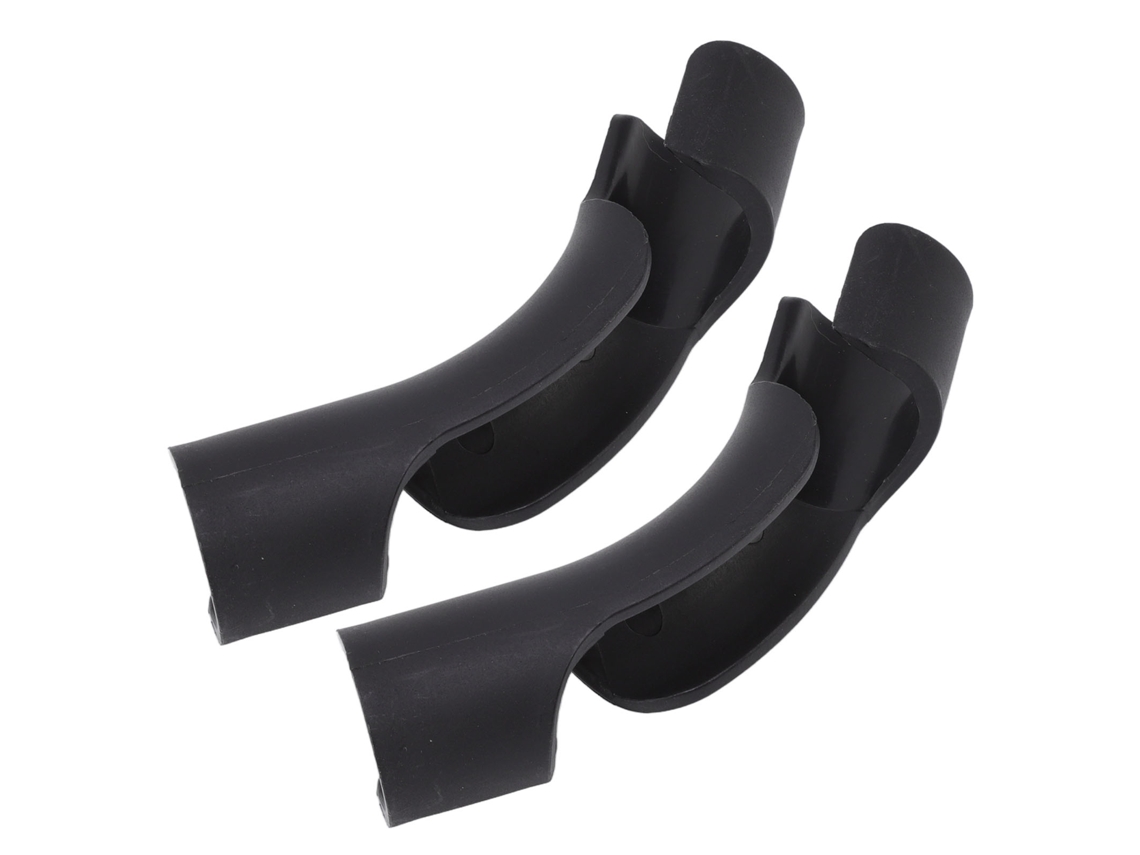 Dobladora de manguera de plástico de 2,3 cm para tanques de combustible de carreras, 2 piezas, color negro