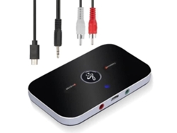 Adaptador de audio Bluetooth 4.0 2 en 1 Musou: Para receptores y transmisores MP3 inalámbricos para televisores.