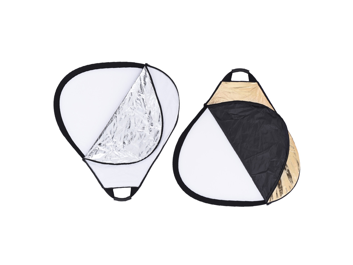 2026yncm-reflector 5 En 1 Plegable Ligero 30''/76cm Con Mango Para Fotografía Estudio Y Exterior