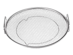 Cesta de vapor antiescaldamiento roja de 20 cm con asas lowmoose