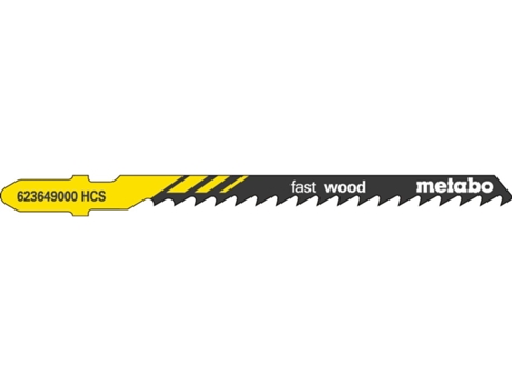 METABO 25 hojas para sierra de calar "fast wood" 74/ 4,0 mm (623607000)