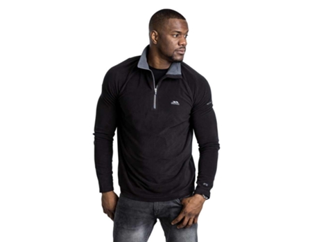 Abrigo Polar para Hombre TRESPASS Blackford At100 Negro para Esquí (M)