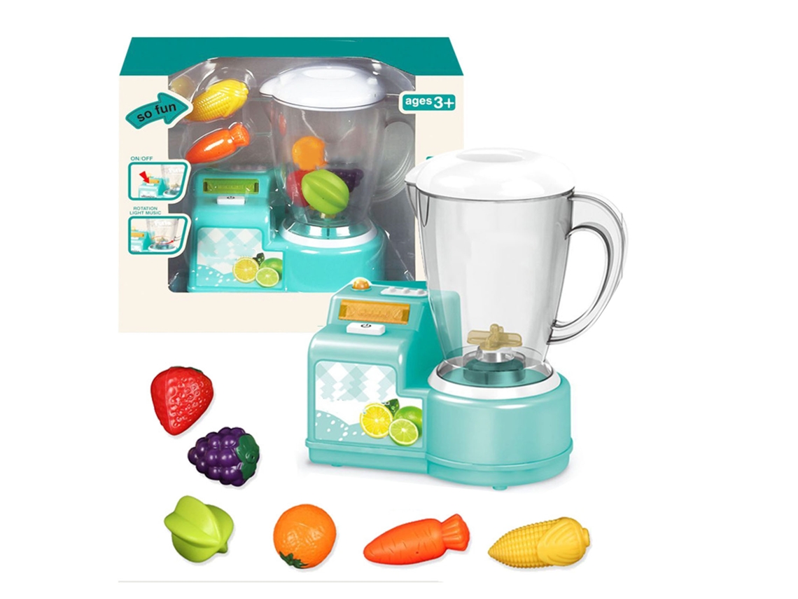 Exquisito extractor de jugo de juguete 2026, licuadora simulada de ABS para niños, juego de cocina para el hogar.