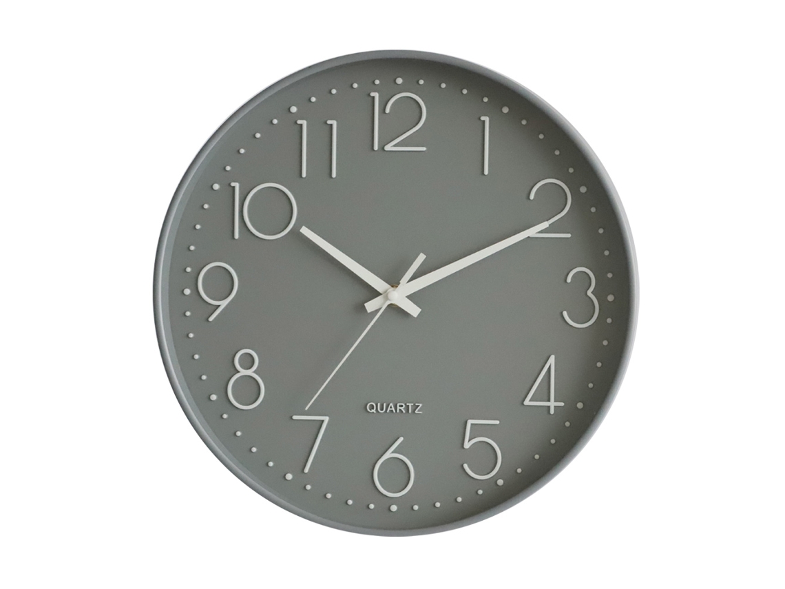 Reloj de pared moderno y silencioso para sala de estar Kofihety