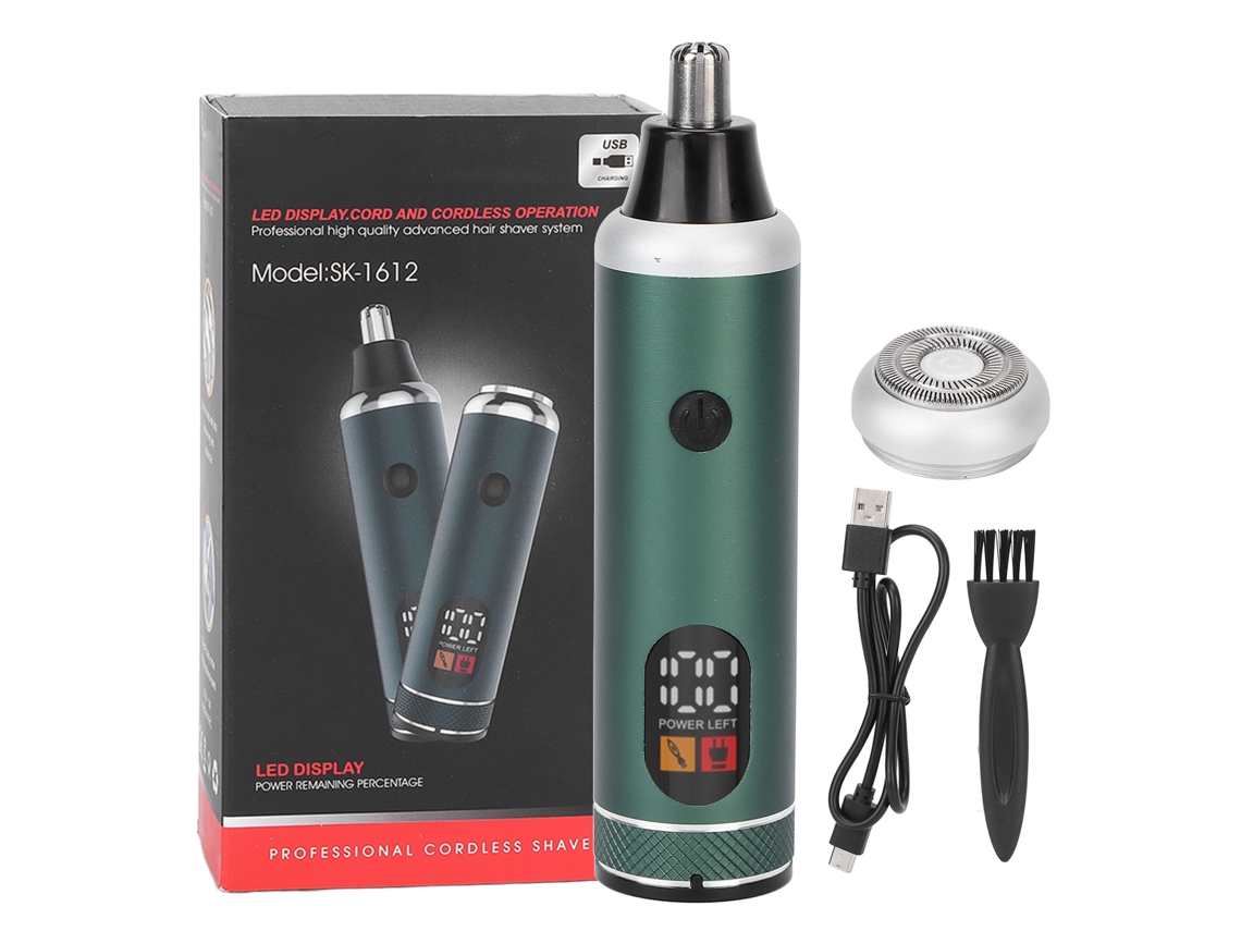 Vlrla-2 In 1 Elétrico Nose Cortador De Cabelo Com Lcd Display
