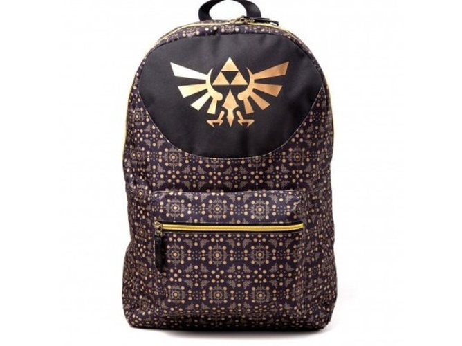 Bandolera NINTENDO Negra y Dorada