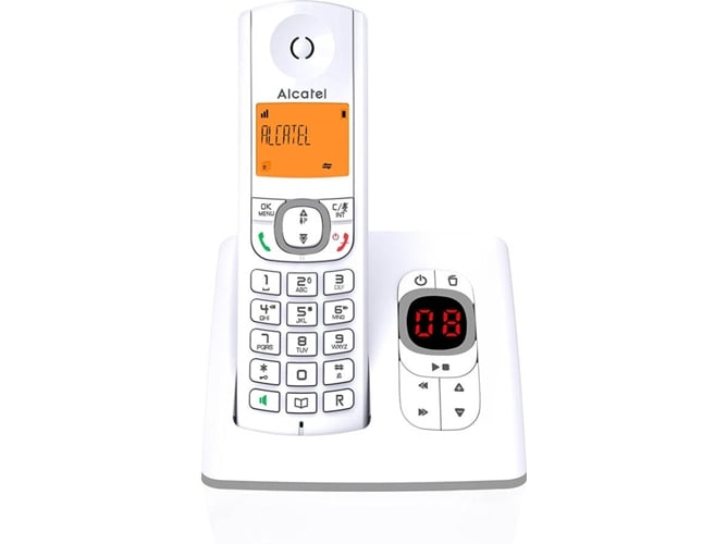 Teléfono Fijo ALCATEL F530 Gris