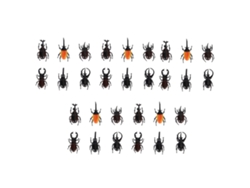 Dan26-30 Piezas Modelo De Animal Horrible Juguete Simulado Plástico Tricky Para Halloween Navidad