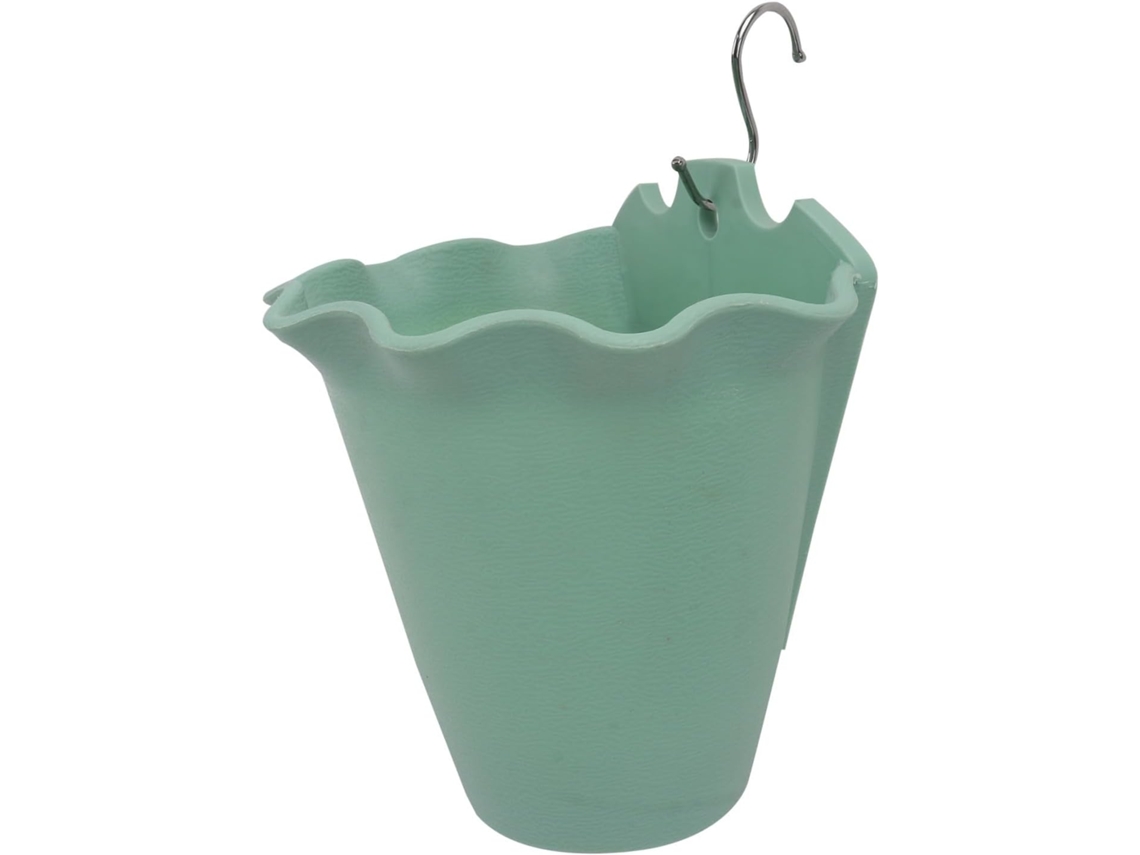 1 Maceta Colgante De Plástico Para Pared, Ideal Para Decorar Balcones Y Jardines.