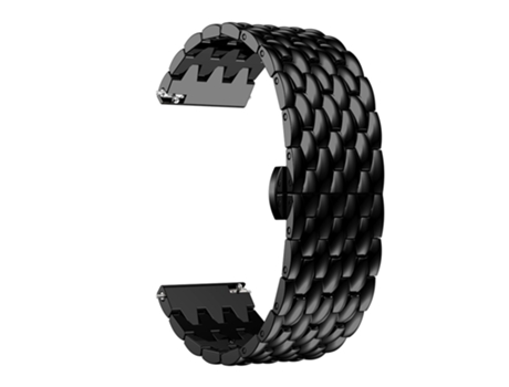 Correa de aleación de aluminio 22mm eslabón de cierre de mariposa de aleación para Huawei Watch GT/Samsung Galaxy Watch 46mm/Samsung Gear S3 Fronti...