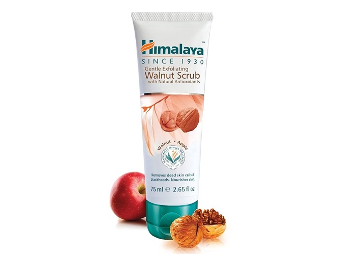 Exfoliante Facial HIMALAYA HERBALS con Cáscara de Nuez (75 ml)
