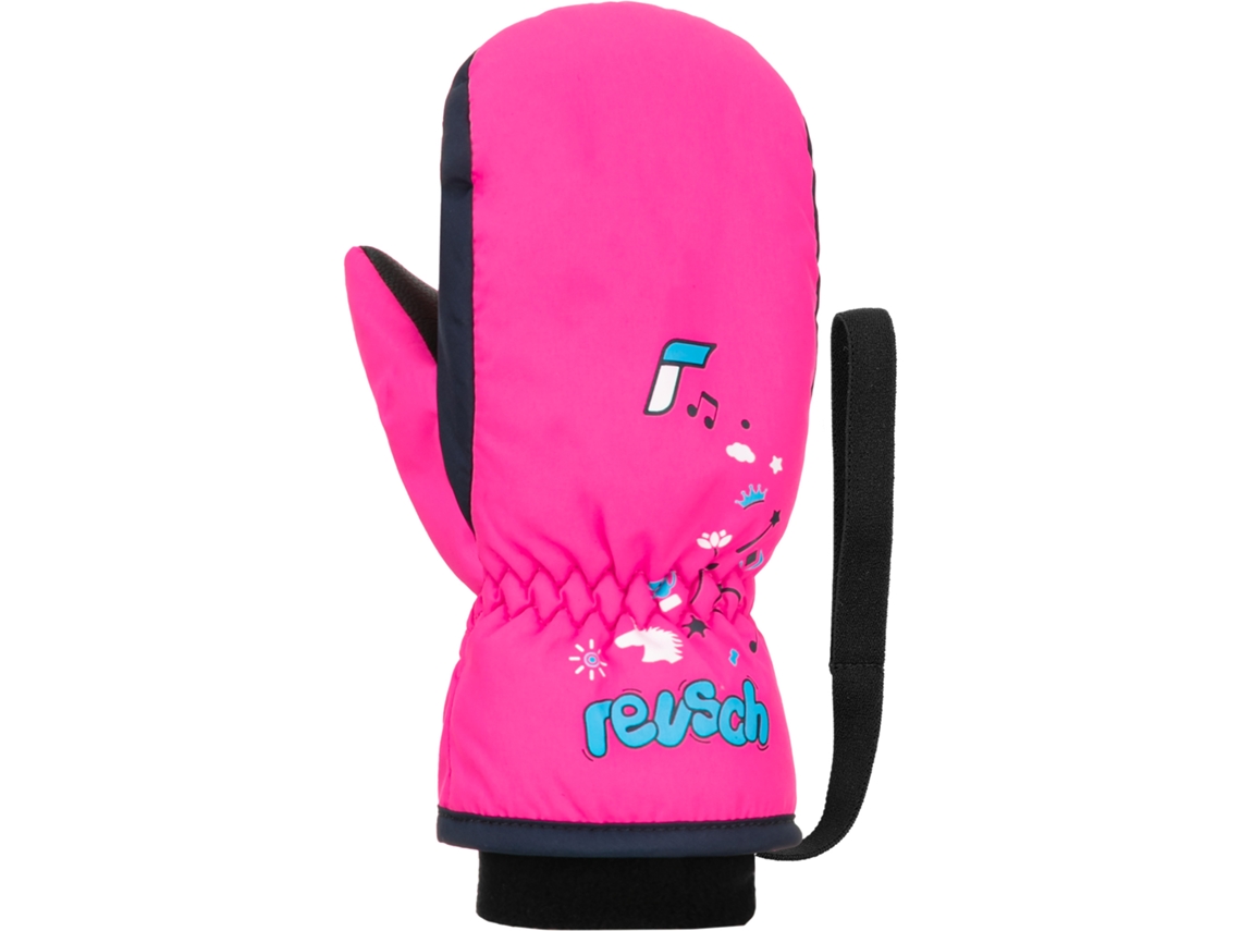 Guantes de Esquí para Unisex REUSCH (3/4 años - Rosa)