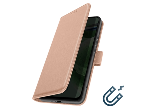 Funda Folio para Samsung AVIZAR Piel Dorado