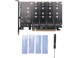Tarjeta Adaptadora Pcie A M.2 Nvme, Pci, 32 Gbps, - E X16 Para Ssd Key, Expansión