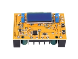 Módulo reductor de voltaje CC con regulación de corriente/voltaje y doble pantalla LCD