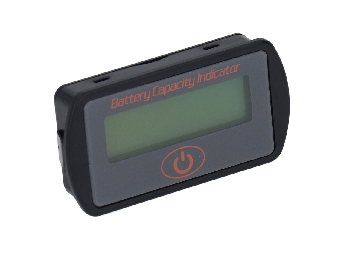 2026as - Indicador de capacidad de batería, monitor de carga/descarga con visualización de porcentaje, 24 V, para coche/camión, luz verde