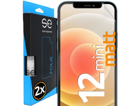 Protector de Pantalla para iPhone 12 Mini/12 SMART ENGINEERED Piel Sintética Transparente
