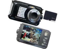Cámara De Acción De 30 Mp, Resistente Al Agua, Con Resolución 720p Y 1080p, Ideal Para Buceo Y Expediciones.