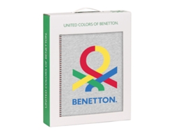 Set de Papelería Benetton Pop 2 Piezas Gris