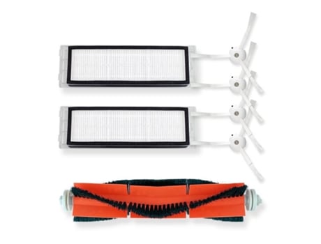 Robot aspirador cepillo principal cepillos laterales filtro Hepa para Xiaomi Skv4022Gl piezas de Robot aspirador Accesorios